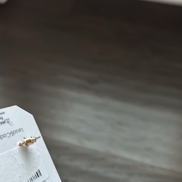 Juliet Easter Egg earrings, pearl like post, double drop colorful eggs - Picture 4 of 4